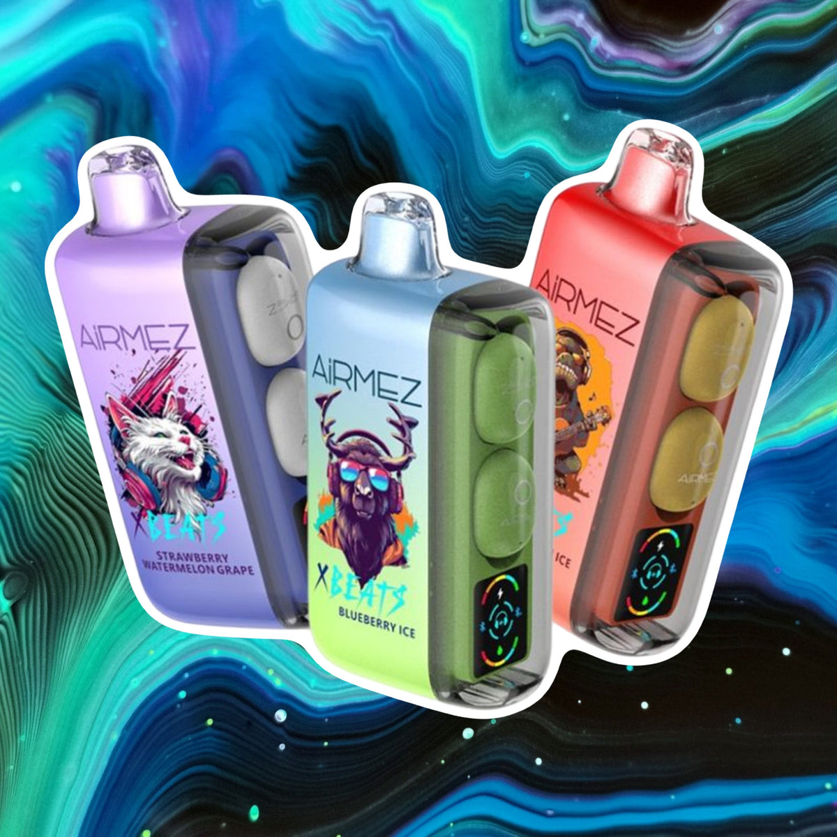 Buy AiRMEZ X-Beats 40K Disposable Vape | Best Price, Flavors Buy AiRMEZ X-Beats 40K Disposable Vape | Best Price, Flavors