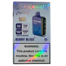 Afbeelding laden in Galerijviewer, Berry Bliss - Geek Bar Pulse 15000