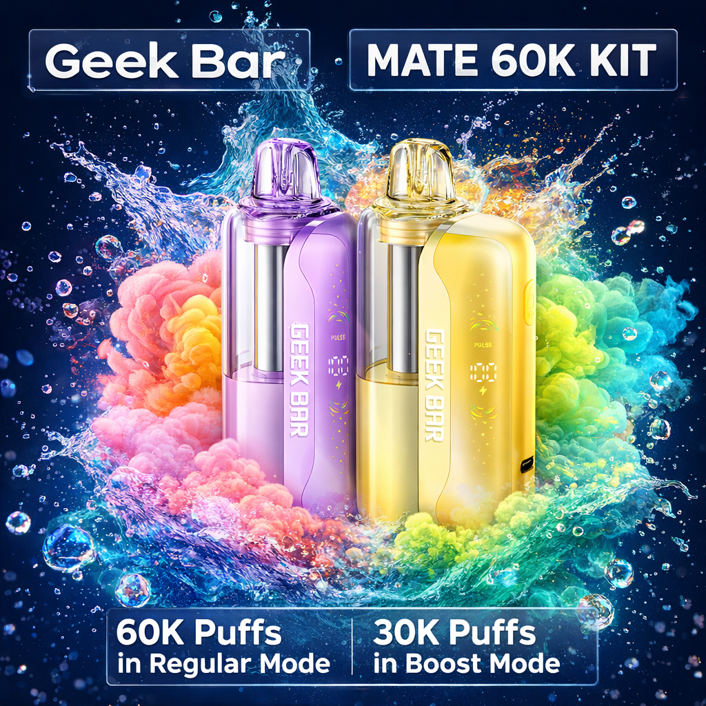 Geek Bar MATE 60K KIT | Shop Authentic Disposable Vape Now Geek Bar MATE 60K KIT | Shop Authentic Disposable Vape Now