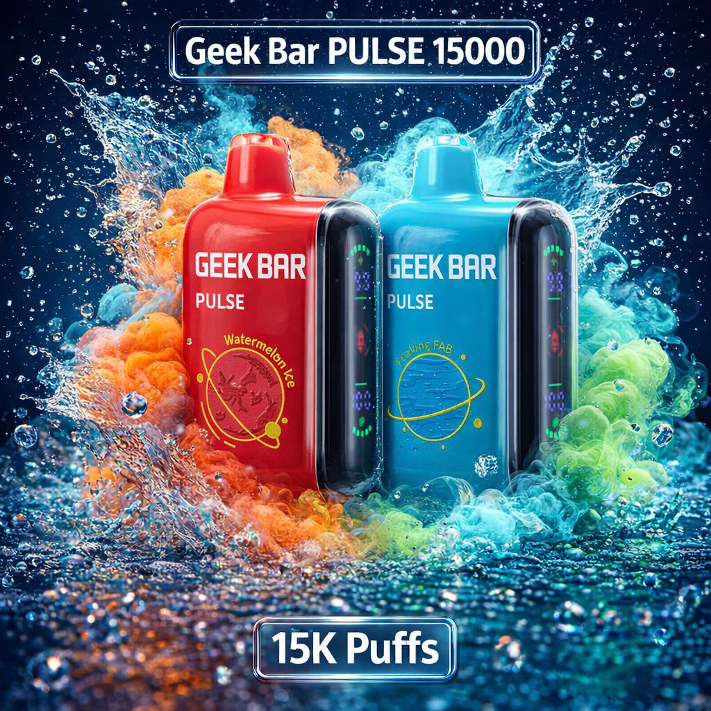 Geek Bar Pulse 15000 Disposable Vape 5 Percent Nicotine Geek Bar Pulse 15000 Disposable Vape 5 Percent Nicotine
