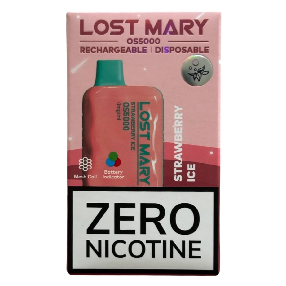 lost mary zero nicotine vape Lost Mary Turbo MT15000 Zero Nicotine main image 0