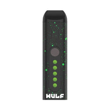 Load image into Gallery viewer, Wulf Mods Flora Dry Herb Vape - Black-Green Splatter