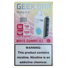 Kép betöltése a Galérianézegetőbe, White Gummy Ice - Geek Bar Pulse 15000