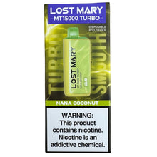 Load image into Gallery viewer, Nana Coconut - Lost Mary MT15000 Turbo