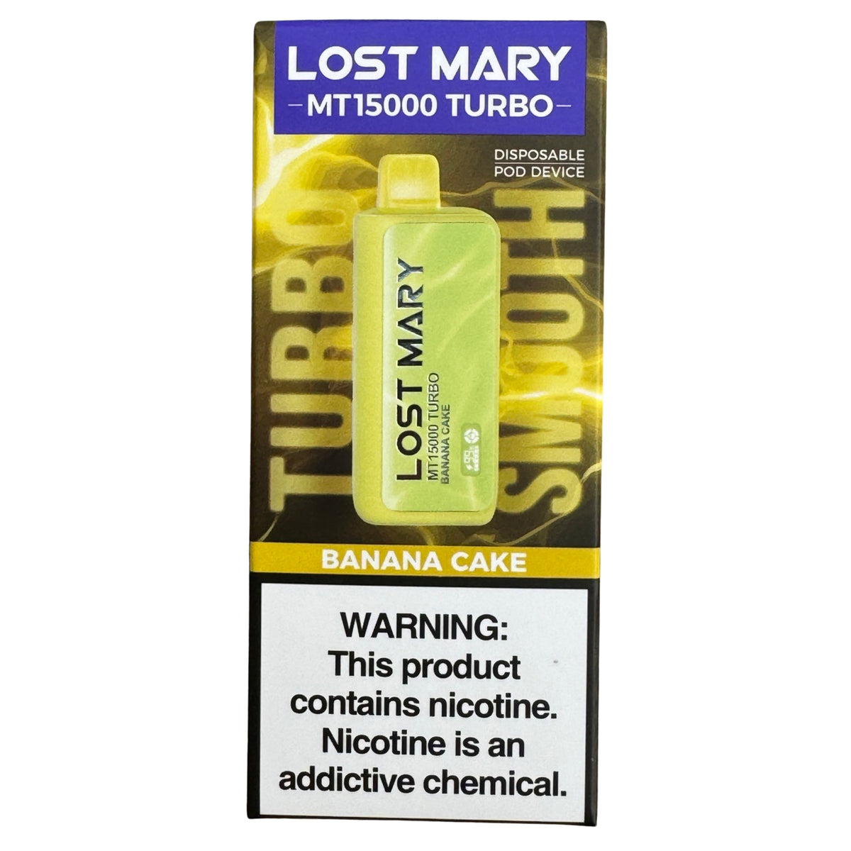 disposable vapes in michigan Banana Glue Cake Glow THC-A Disposable 3G main image 1