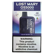 Afbeelding laden in Galerijviewer, Sour Berry BG - Lost Mary OS5000 - Cosmic Edition 7500 Rookwolken