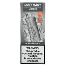 Load image into Gallery viewer, Lost Mary MO5000 - Black Duo Ice - Frozen Edition
