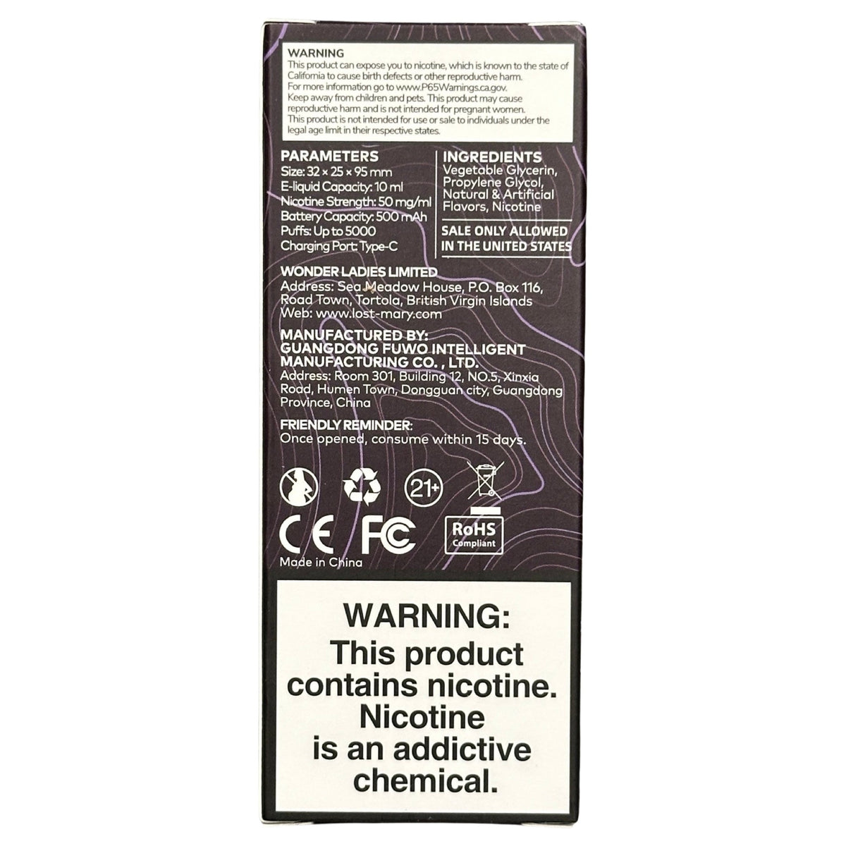 how much is elf bar vape Dr. Cherry Lost Mary MT15000 Turbo Vape main image 1