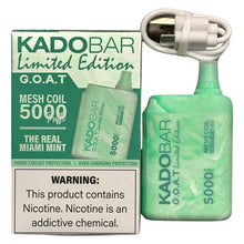 Afbeelding laden in Galerijviewer, Kado Bar BR5000 The Real Miami Mint - G.O.A.T Limited Edition