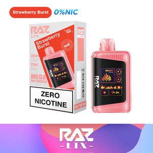 Strawberry Burst  - RAZ LTX 25000 Zero Nicotine