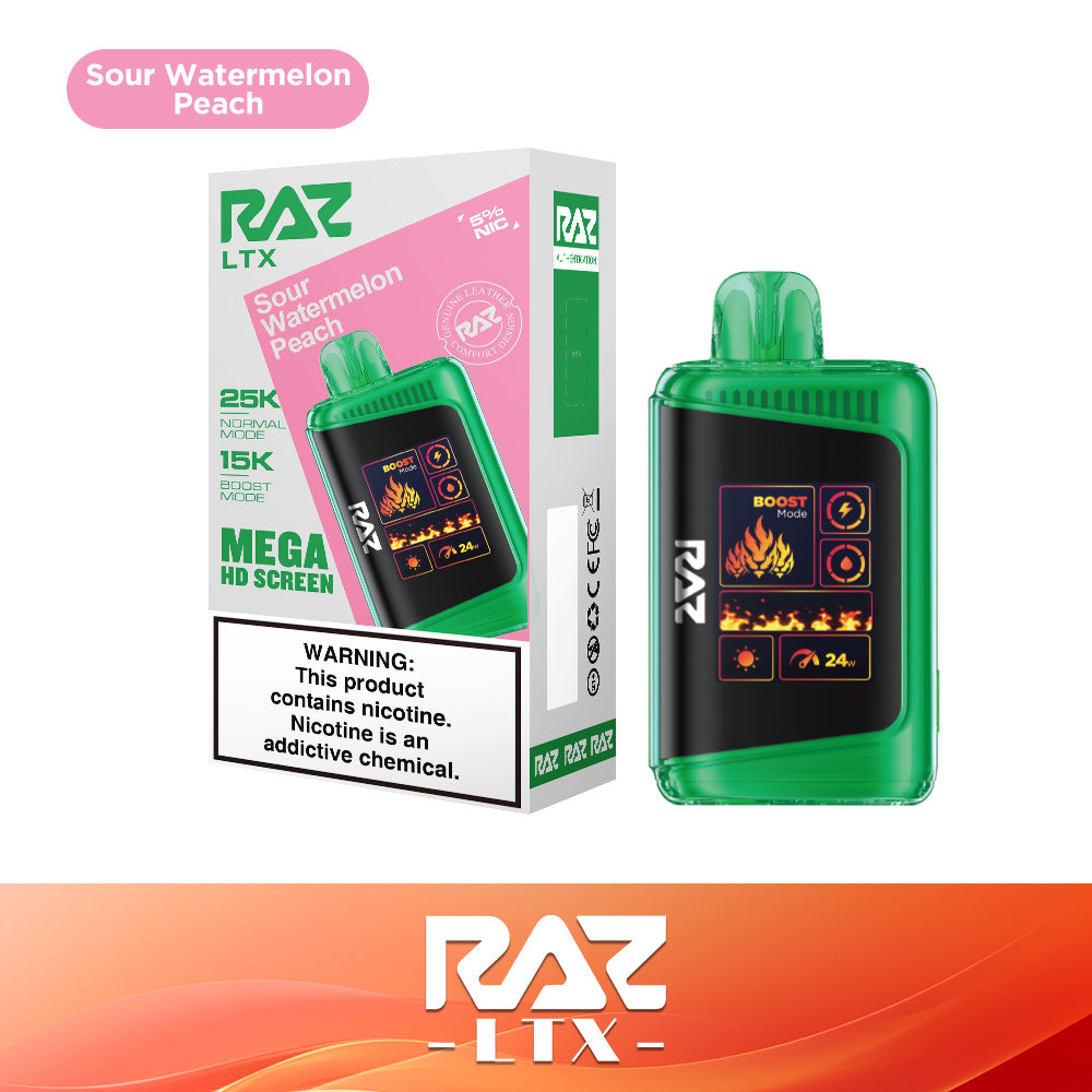 Sauer Wassermelone Pfirsich - RAZ LTX 25K