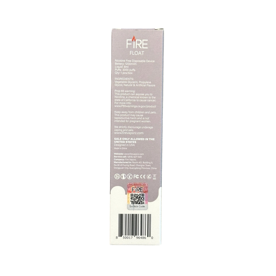 Load image into Gallery viewer, Clear - Fire Float 3000 - Zero Nicotine

