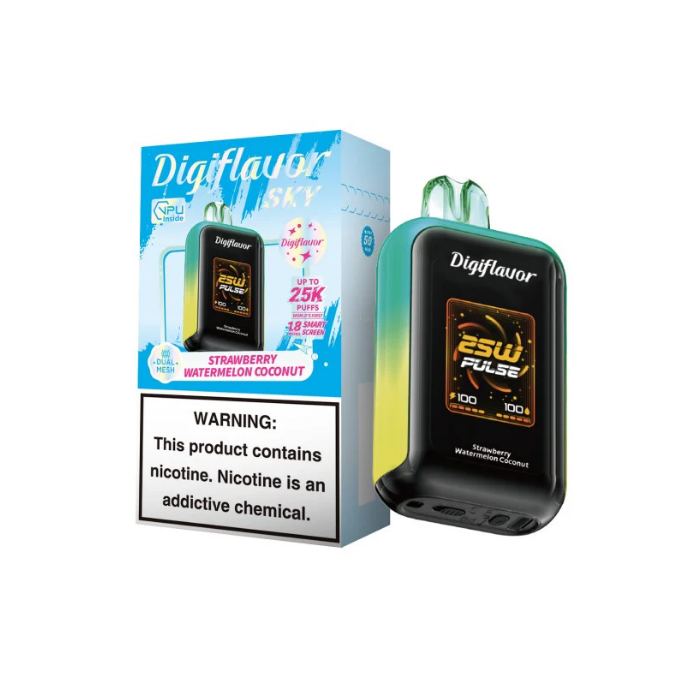 #3 - Strawberry Watermelon Coconut - Geek Bar Digiflavor Sky 25000