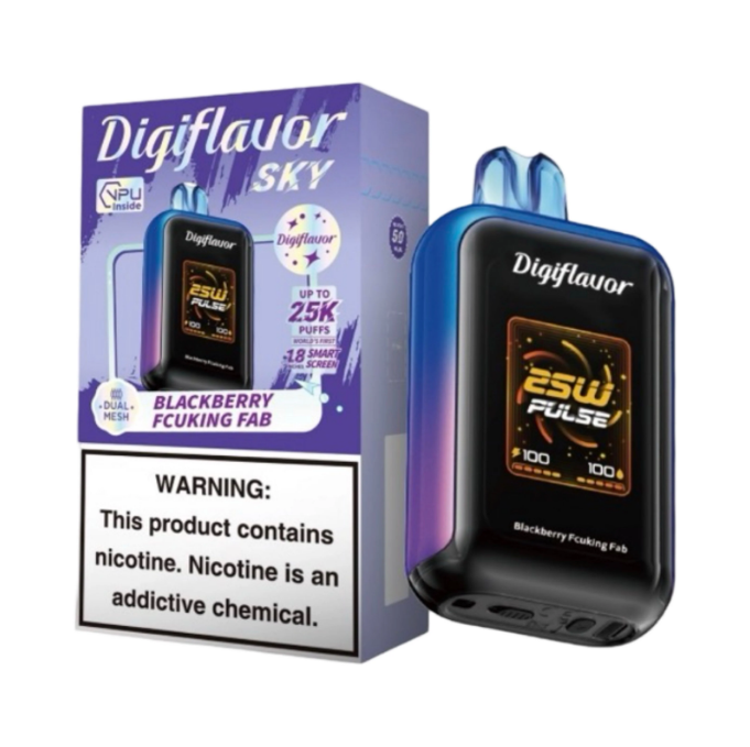 #1 - Blackberry Fcuking Fab - Geek Bar Digiflavor Sky 25000