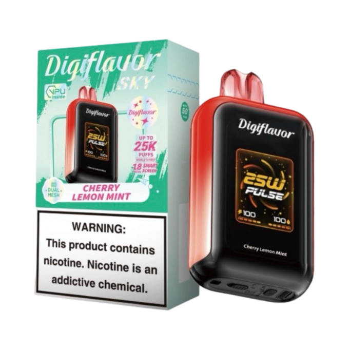 #7 - Cherry Lemon Mint - Geek Bar Digiflavor Sky 25000