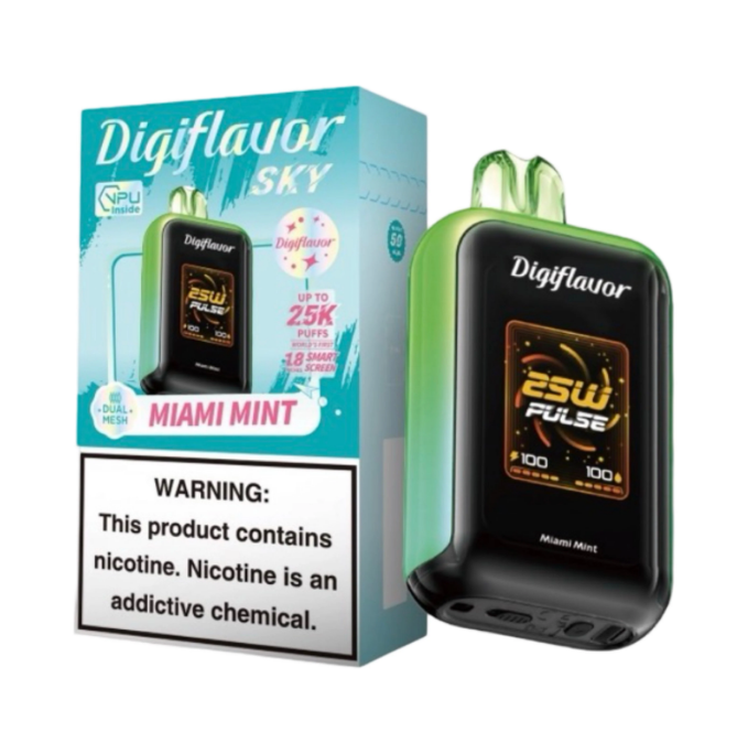 #1 - Miami Mint - Geek Bar Digiflavor Sky 25000