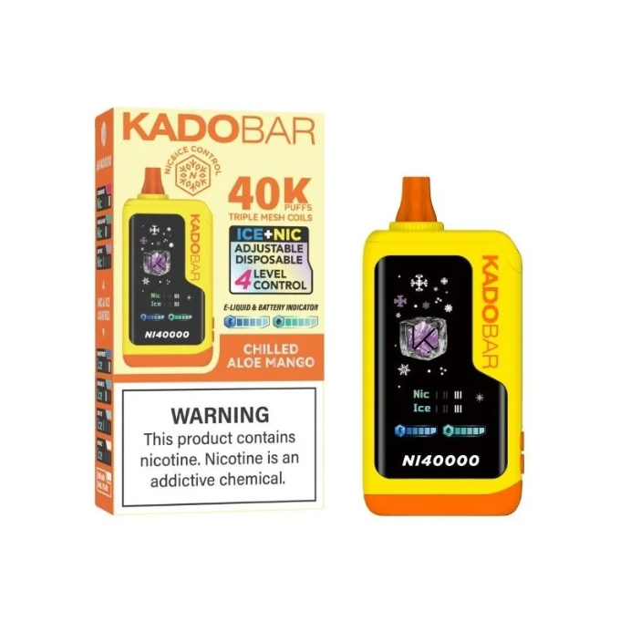 Chilled Aloe Mango - Kado Bar NI40K - Ice + Nic Control