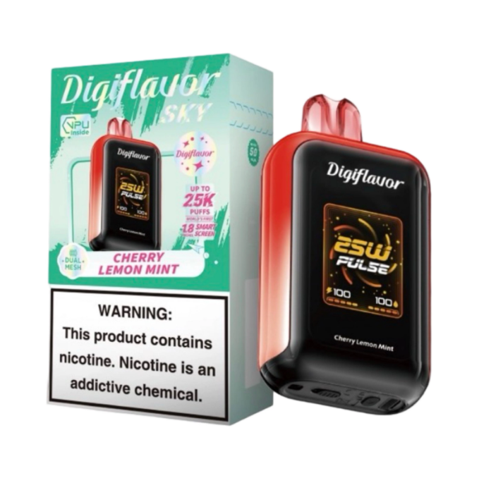 #2 - Cherry Lemon Mint - Geek Bar Digiflavor Sky 25000