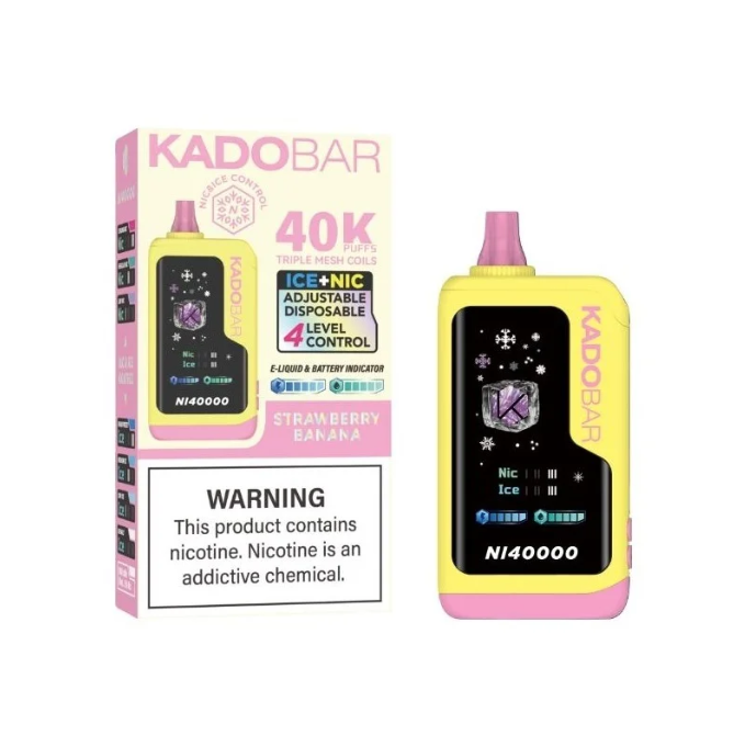 Strawberry Banana - Kado Bar NI40K - Ice + Nic Control