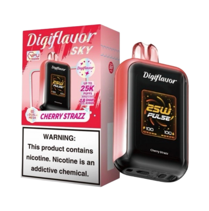 #4 - Cherry Strazz - Geek Bar Digiflavor Sky 25000