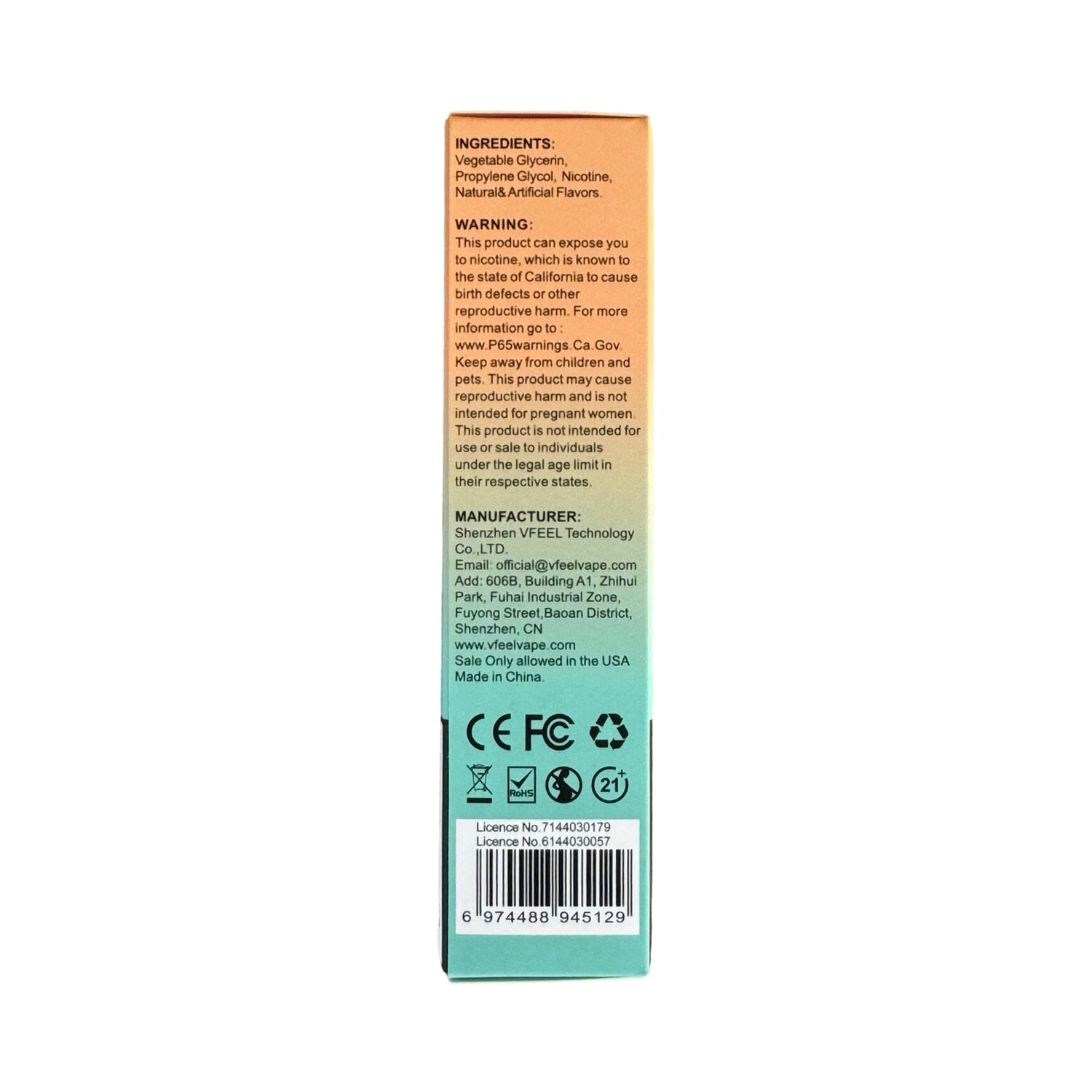 White Peach Blueberry - Sili 10000