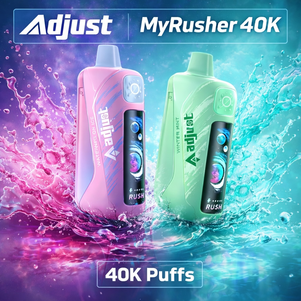 Adjust MyRusher 40K - Blue Razz Ice