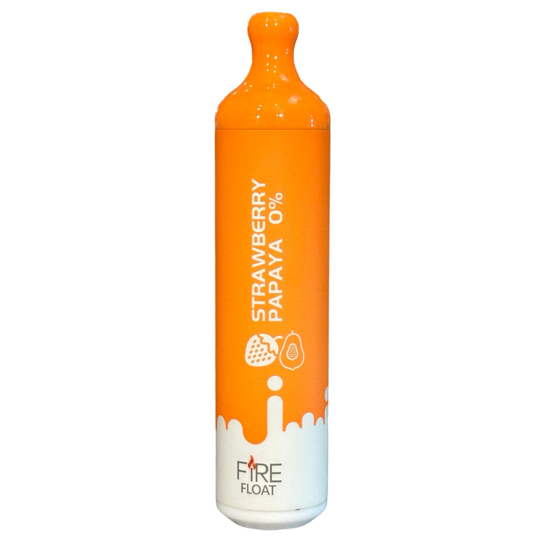 Erdbeer-Papaya – Fire Float 3000 – Null Nikotin