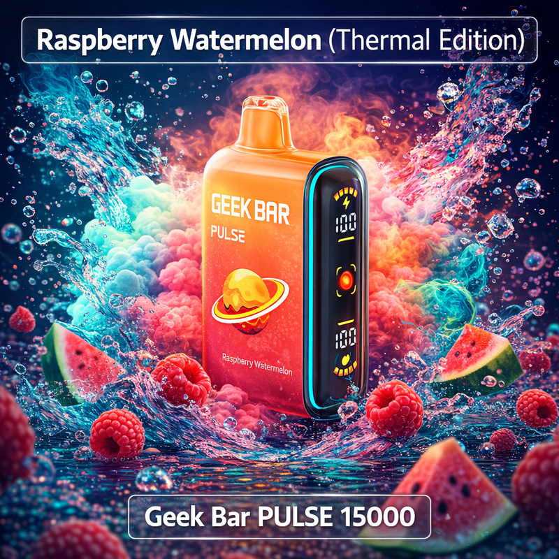 Raspberry Watermelon (Thermal Edition) - Geek Bar PULSE 15000