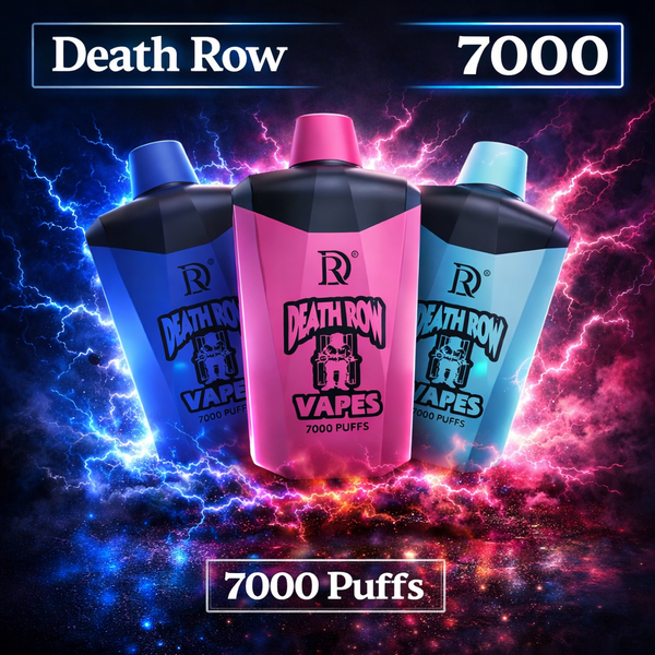 death row vapes 7000 price Death Row Vapes Disposable 7000 Puffs 12mL 50mg