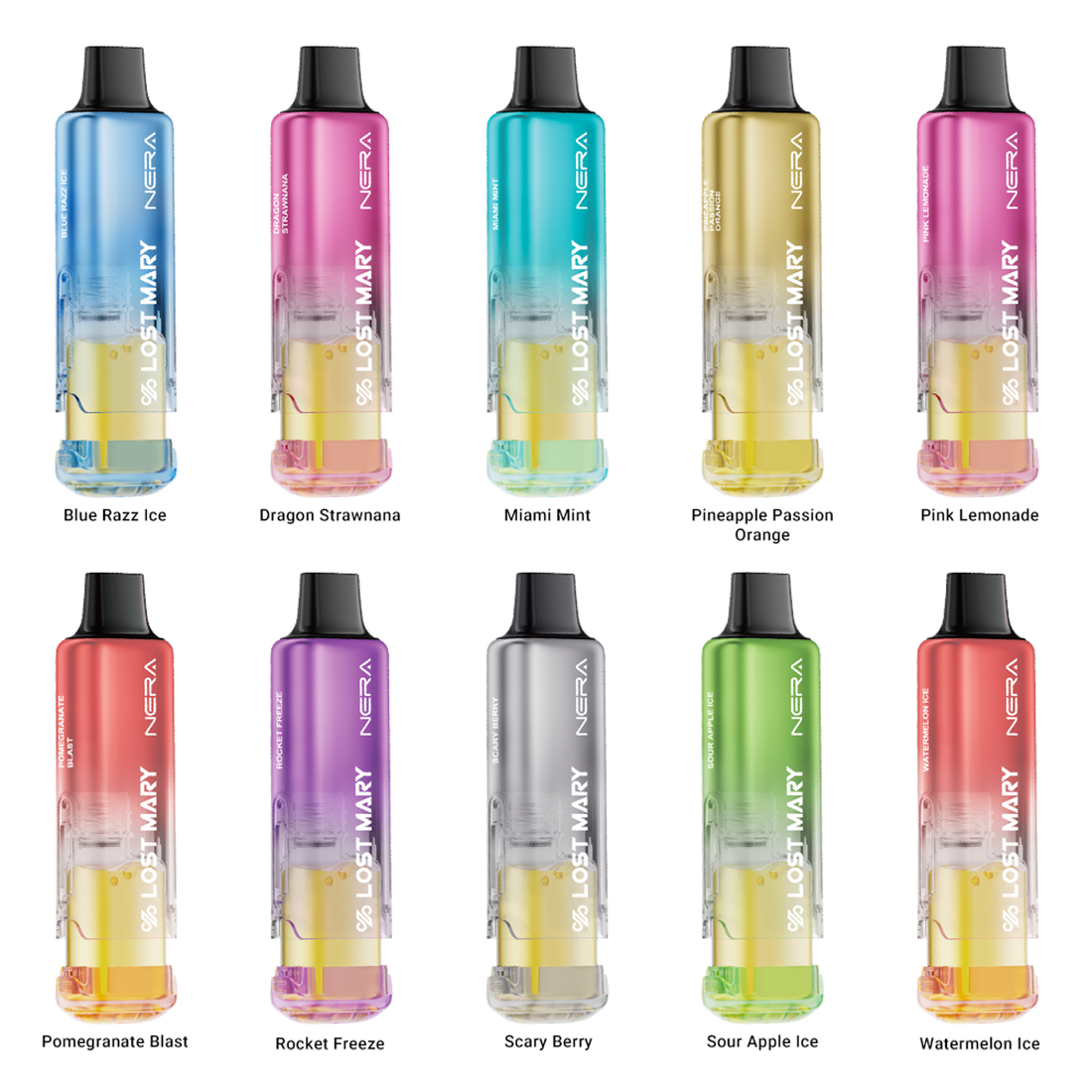 Lost Mary Nera Fullview 70K Pod 24ml Refillable Lost Mary Nera Fullview 70K Pod 24ml Refillable
