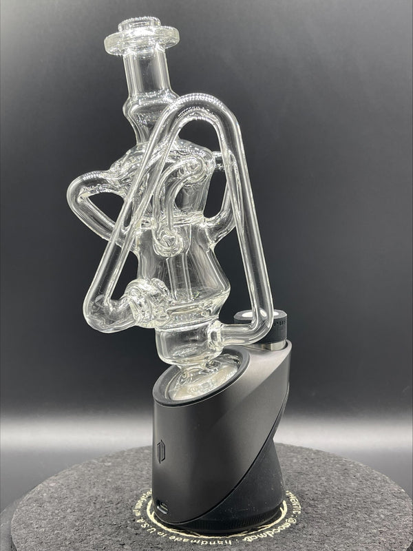Kóser üveg PuffCo Peak/Peak Pro Quad Recycler #2 (10/24 csepp)