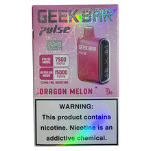 Lataa kuva gallerian katseluohjelmaan, Dragon Melon - Geek Bar Pulse 15000
