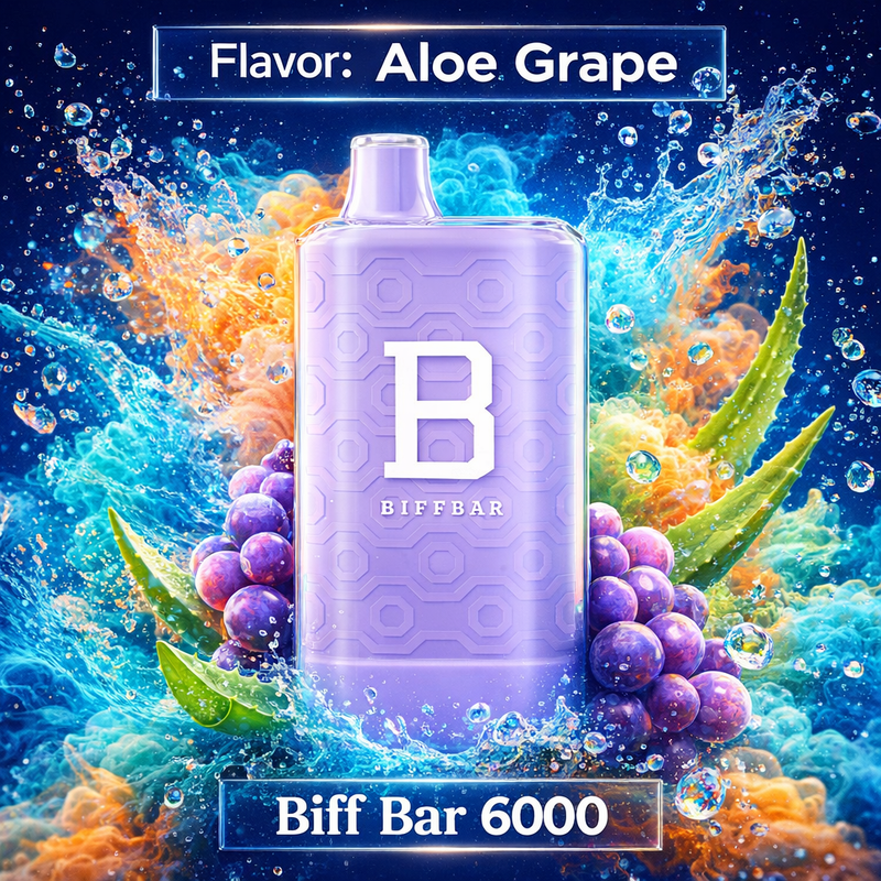 Aloe Grape - Biff Bar 6000
