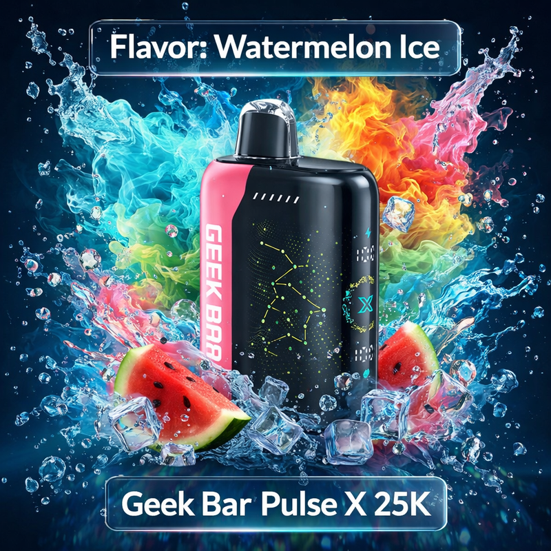 Watermelon Ice - Geek Bar Pulse X 25K