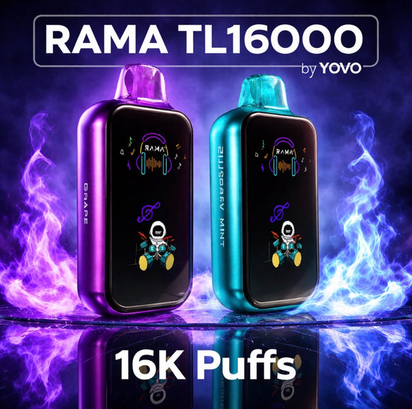 Rama - Bluetooth Vape - 16000 Puffs Disposables | Buy now Rama - Bluetooth Vape - 16000 Puffs Disposables | Buy now