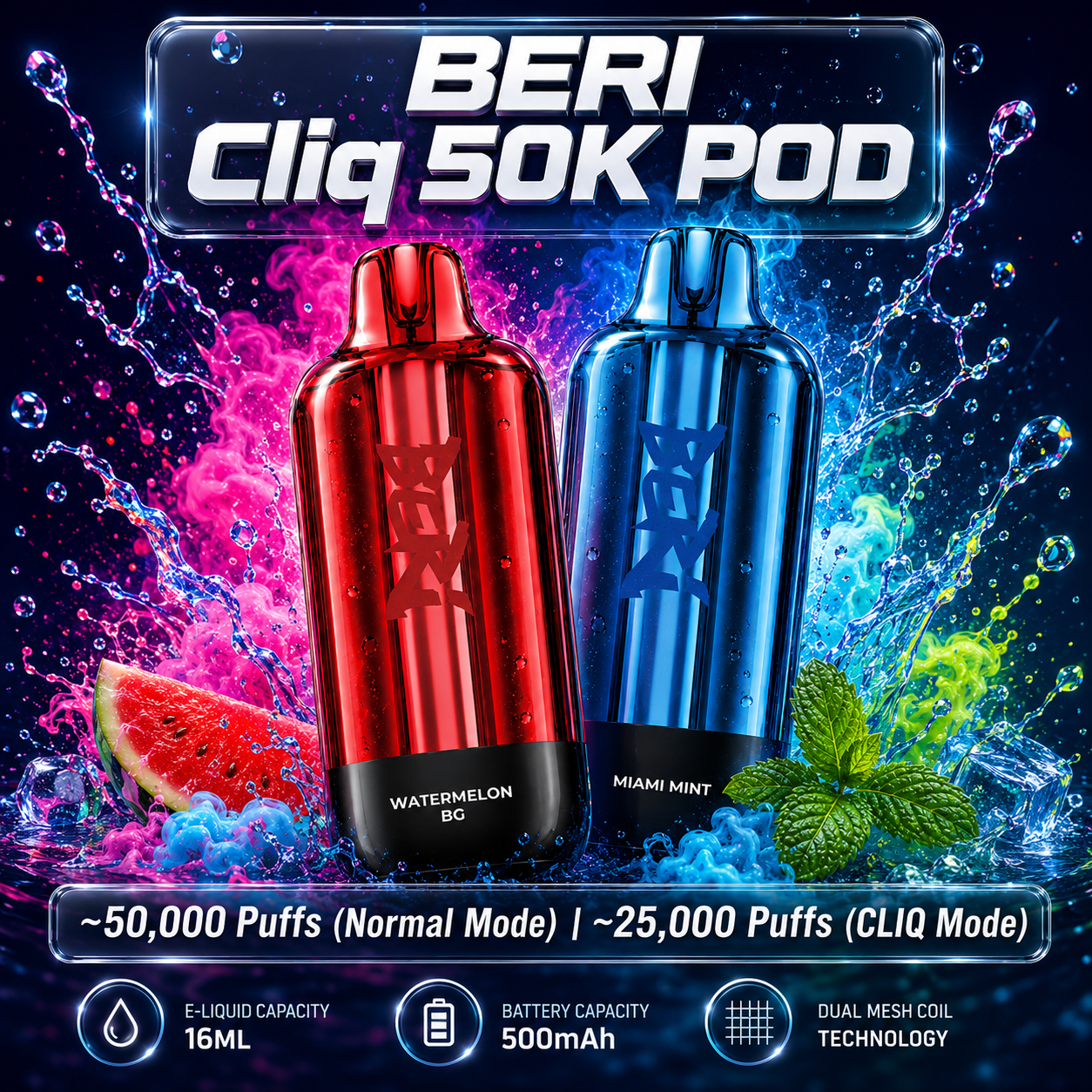 BERI Cliq 50K POD