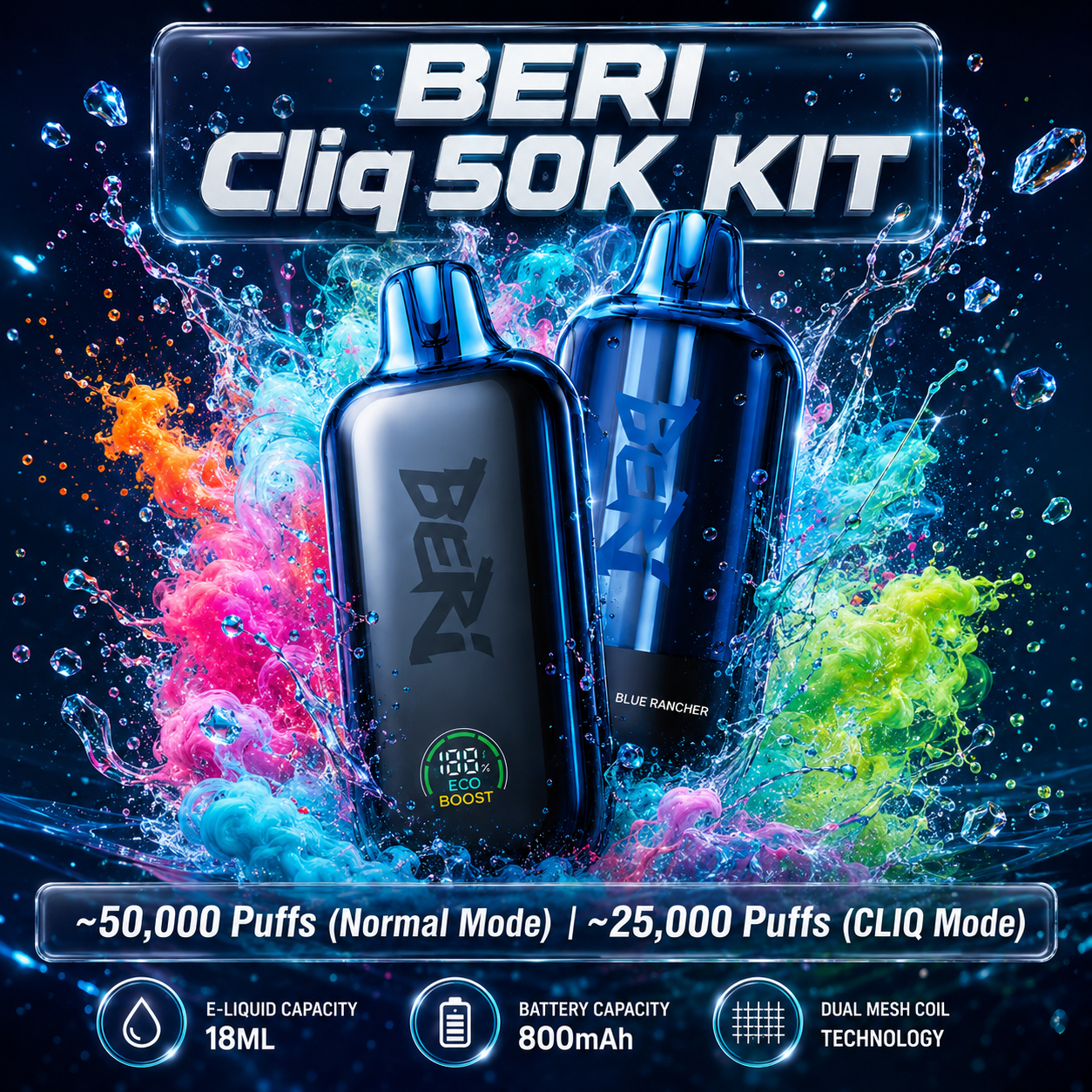 BERI Cliq 50K KIT