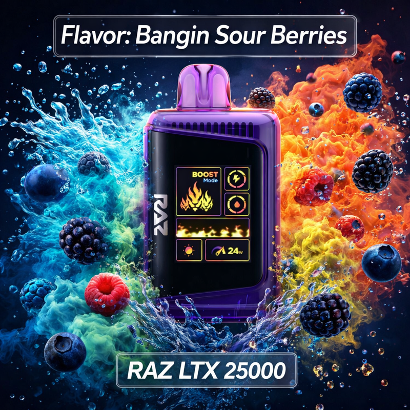 Bangin Sour Berries - RAZ LTX 25000