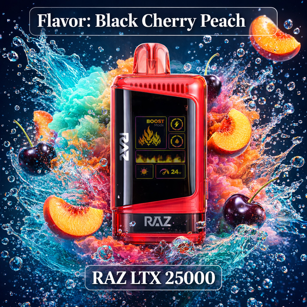 RAZ LTX 25000 - Black Cherry Peach
