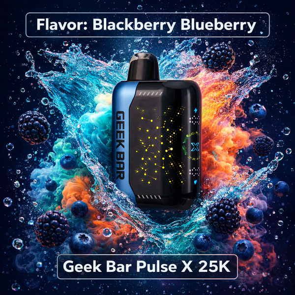Geek Bar Pulse X 25K - Blackberry Blueberry
