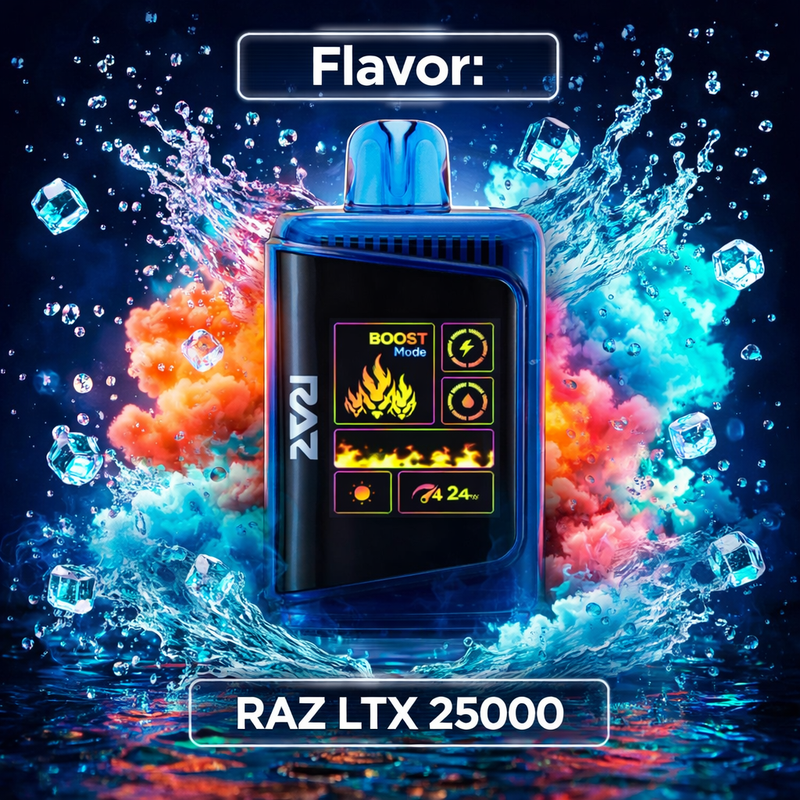 Blue Raz Ice - RAZ LTX 25000