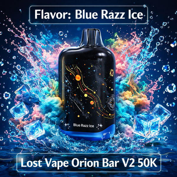 Lost Vape Orion Bar V2 50K - Blue Razz Ice