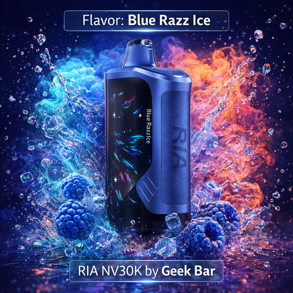 RIA NV30K by Geek Bar - Blue Razz Ice