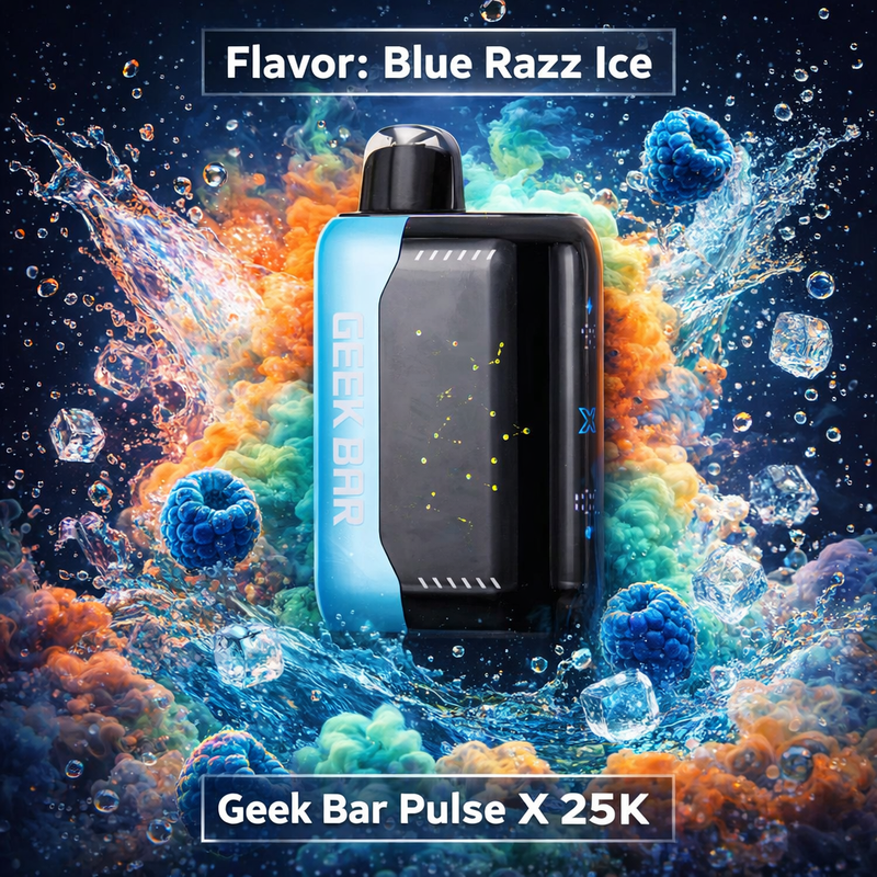 Blue Razz Ice – Geek Bar Pulse X 25K