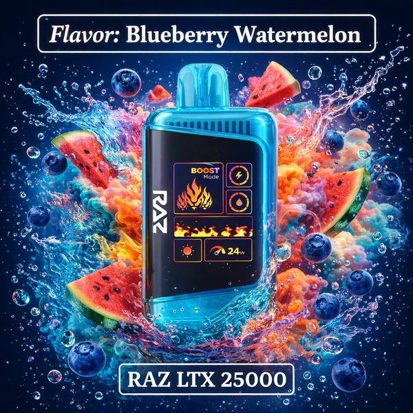 RAZ LTX 25000 - Blueberry Watermelon