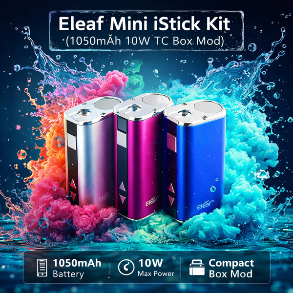 Eleaf Mini iStick Kit (1050mAh 10W TC Box Mod)
