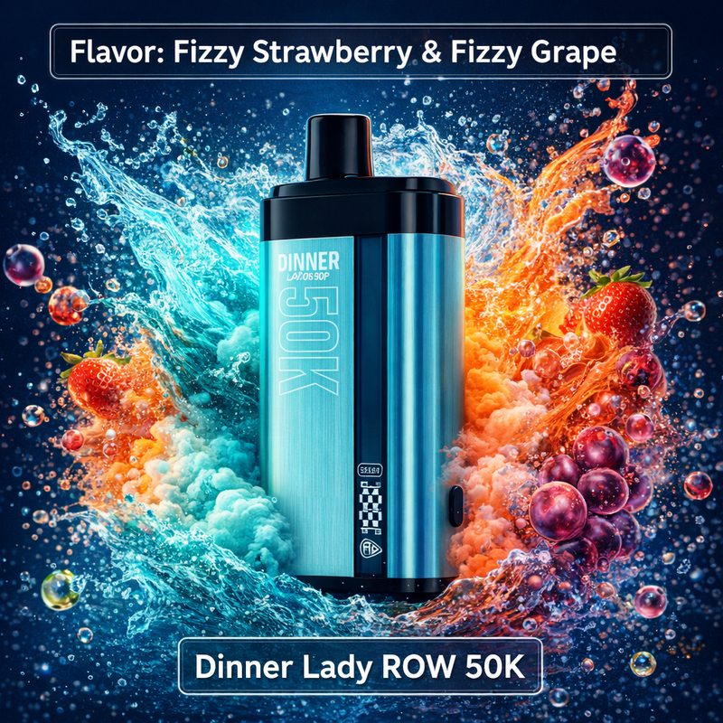 Fizzy Strawberry & Fizzy Grape - Dinner Lady ROW 50K
