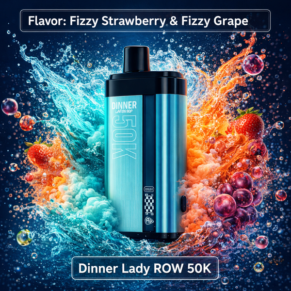 Dinner Lady ROW 50K - Fizzy Strawberry & Fizzy Grape