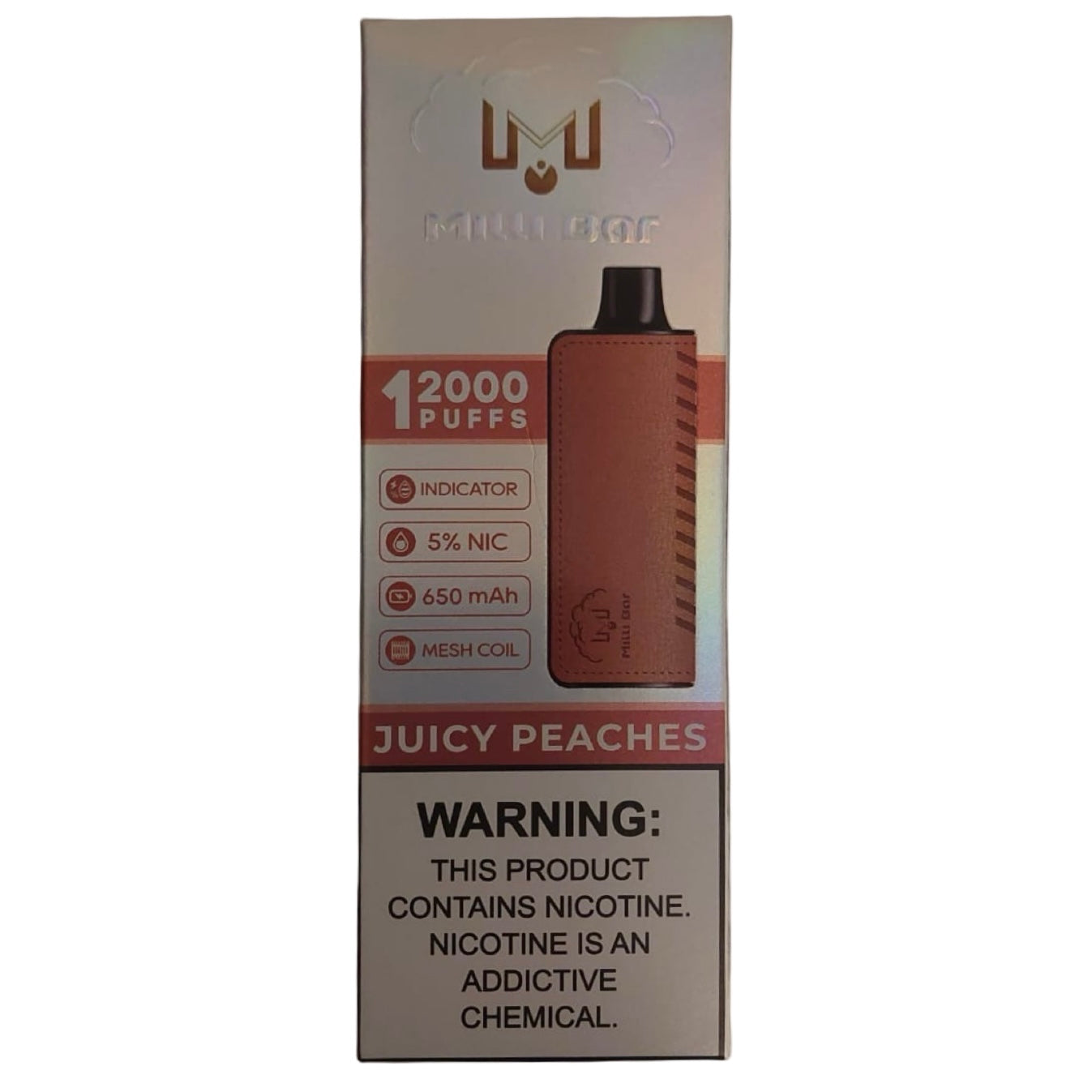 Juicy Peaches - Milli Bar 12000