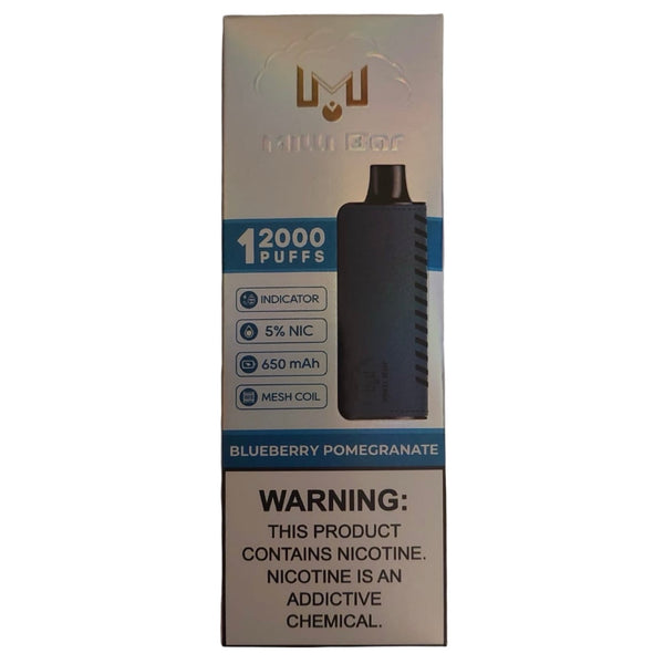 Blueberry Pomegranate - Milli Bar 12000